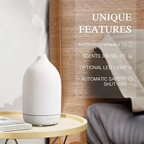 ZEIGGA LAB Essential Oil Diffusers, Aromatherapy Diffuser for Essential Oils, 100ml Ceramic Oil Diffusers ZEIGGA LAB Au supplements