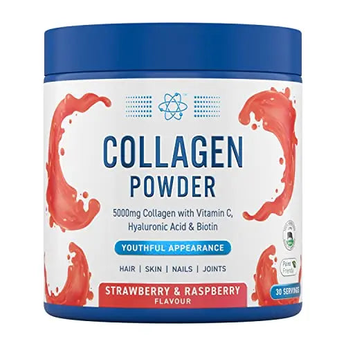 Applied Nutrition Collagen Powder - Strawberry & Raspberry Flavour - 5000mg Hydrolysed Bovine Flavoured Collagen Applied Nutrition Au supplements