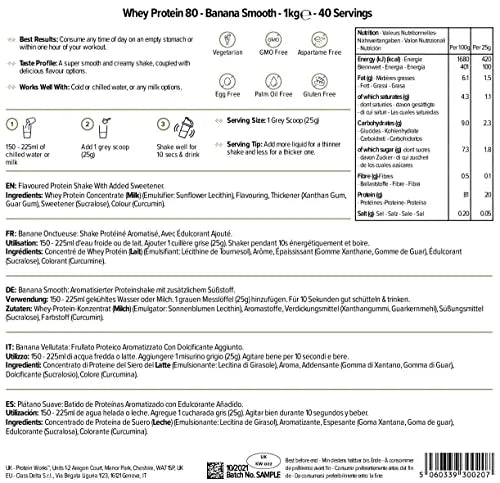 Protein Works - Whey Protein 80 Powder | Low Calorie Protein Shake | Whey Protein Shake Protein Works Au supplements