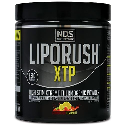 LIPORUSH NDS Nutrition XTP Thermogenic Fat Burner with L-Carnitine - Energy, Focus LIPORUSH Au supplements