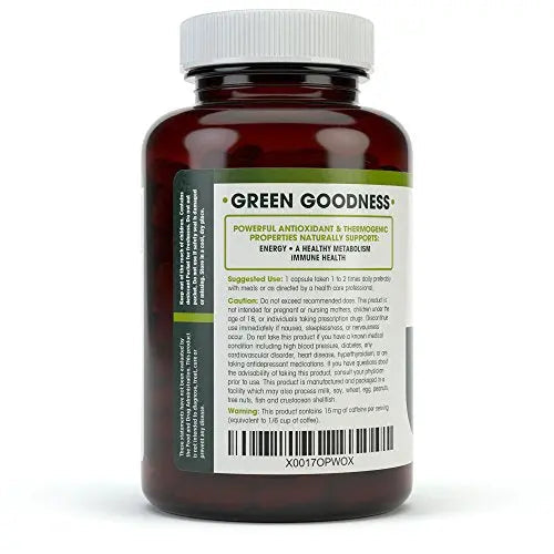 Green Tea Extract 98% Standardized with EGCG | Healthy Weight Support, Metabolism Natures Wellness Au supplements