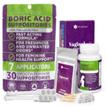 Intimate Rose Boric Acid Suppositories and pH Test Strips for Women (50 Strips) Bundle. Intimate Rose Au supplements