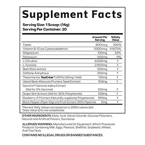 AML ADVANCED MOLECULAR LABS Preworkout, Performance Enhancer, Increases Drive AML ADVANCED MOLECULAR LABS Au supplements