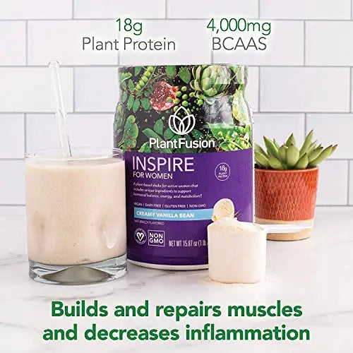 PlantFusion Inspire Plant Protein Powder for Women - Low Carb Protein Powder for Lean PlantFusion Au supplements