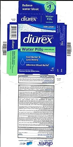 DIUREX WATER PILLS BOX OF 42 Diurex Au supplements