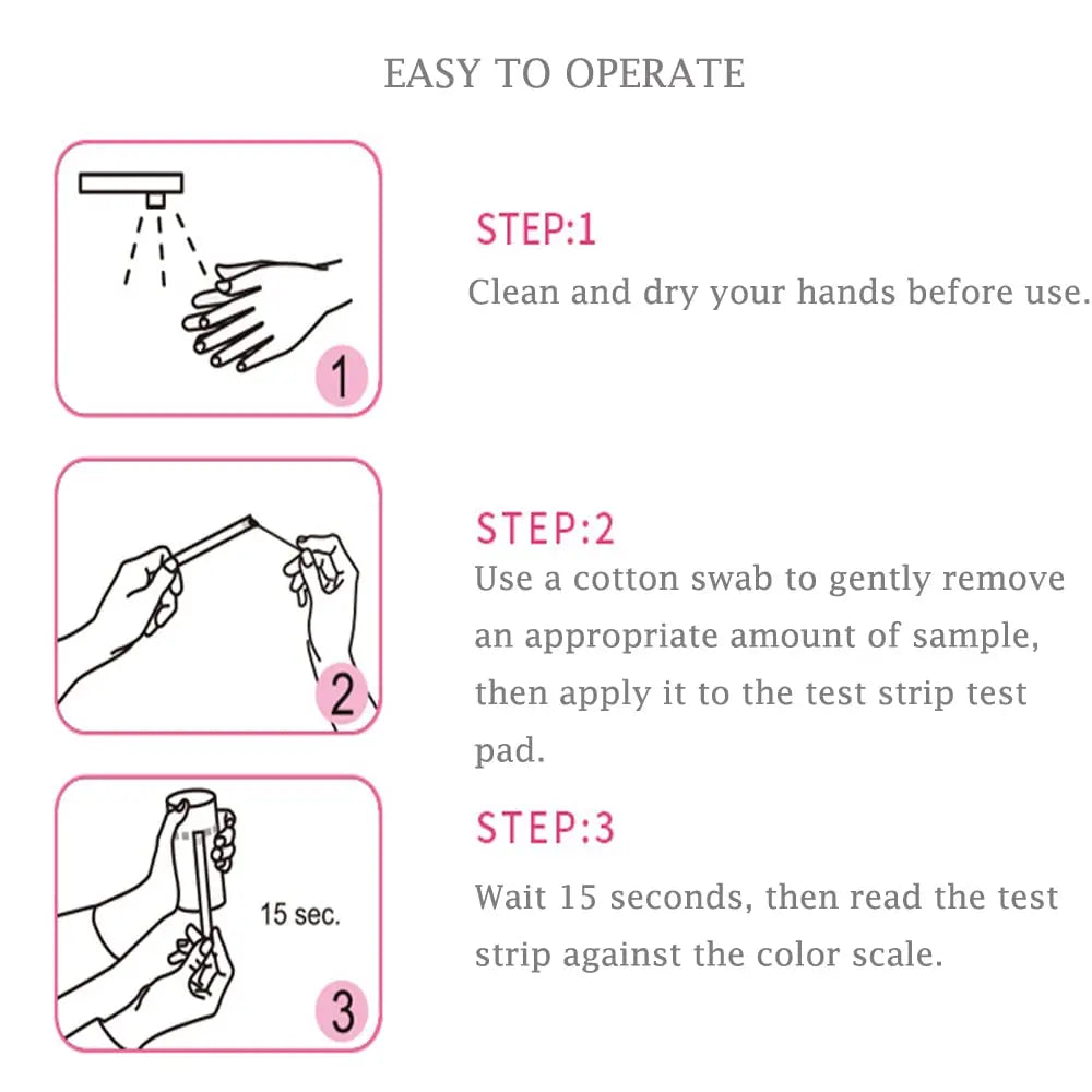 Colilove Vaginal Health PH Test Strips (50cnt) Feminine Vaginal PH Balance Test Strips Monitor Colilove Au supplements