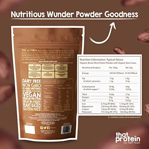 Vegan Protein Powders - Gluten Free, Low FODMAP, & Vegan Chocolate Protein Powder That Protein Au supplements