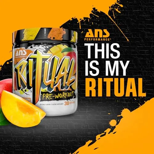 ANS Performance Ritual Pre Workout (30 Servings, 12.7 oz) - Complete Preworkout Formula ANS Performance Au supplements