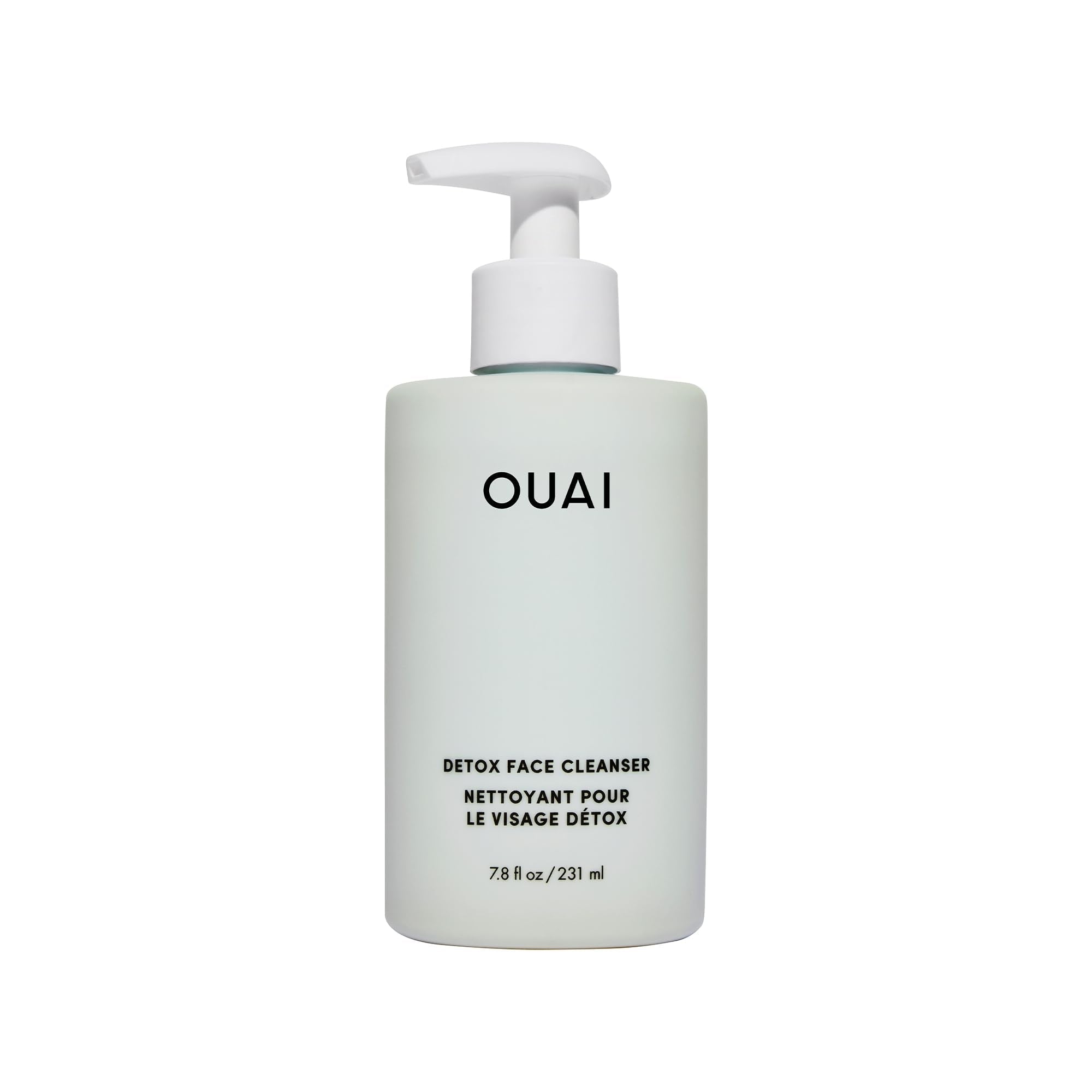 OUAI Detox Facial Cleanser - Deep Cleansing Face Wash with Glycolic Acid, Niacinamide & PHA - Removes Sweat, Dirt & Oil Without Drying - Gentle Face Cleanser for Post-Workout (7.8 Fl Oz) OUAI Au supplements