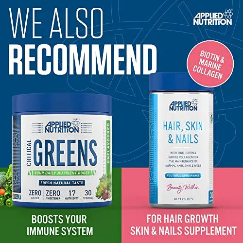 Applied Nutrition Marine Hydrolysed Collagen Powder from Wild Salmon - Protein for Health, Skin, Hair, Nails, Bones, Muscle & Joints Applied Nutrition Au supplements