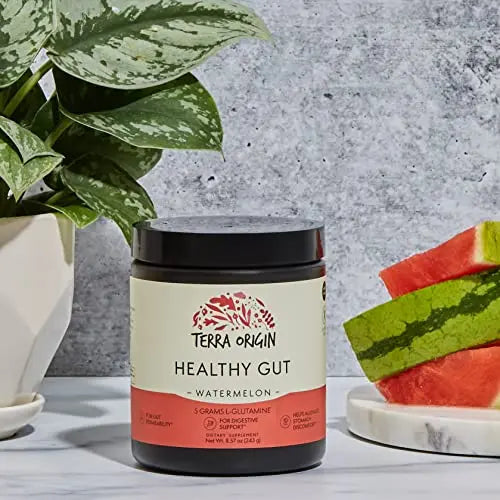 TERRA ORIGIN Healthy Gut Watermelon | 30-Servings with L-Glutamine, Zinc TERRA ORIGIN Au supplements