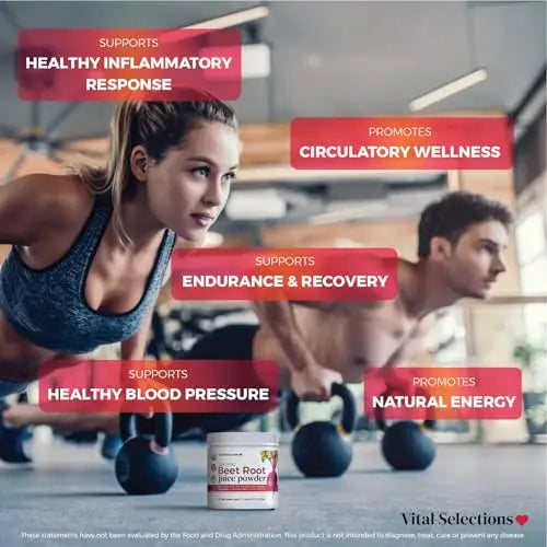Vital Selections 100% Organic Beet Root Juice Powder, Highest Purity and Potency Vital Selections Au supplements