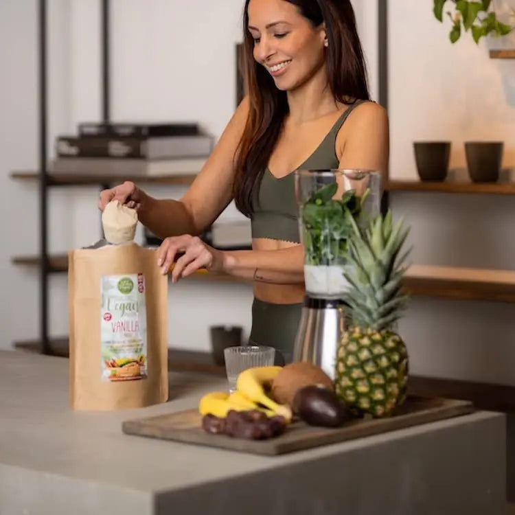 Ekopura Natural Vegan Protein – Vanilla - 500g | 75% Protein | Free from Allergens Ekopura Au supplements
