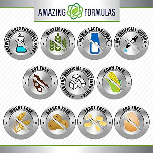 Amazing Formulas L-Carnitine Fumarate 1000Mg 120 Tablets Supplement | Amino Acid Amazing Nutrition Au supplements