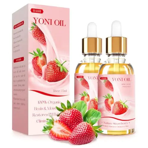 BASSI 2PCS Yoni Oil Organic Feminine Oil Vaginal Moisturizer - Ph Balance for Women - Feminine Deodorant BASSI Au supplements