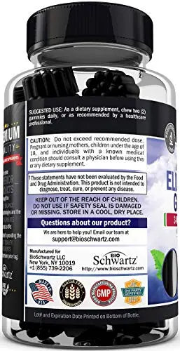 Elderberry Gummies with Zinc and Vitamin C for Adults & Kids - Natural Immune Support BioSchwartz Au supplements