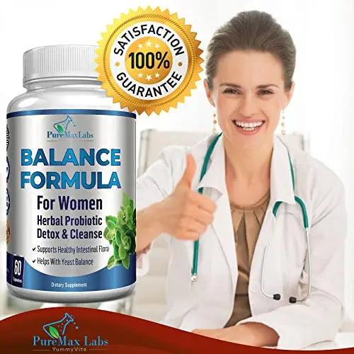 YUMMYVITE Balance Complex for Women - for Vaginal Health, Herbal Detox & Cleanse YUMMYVITE Au supplements