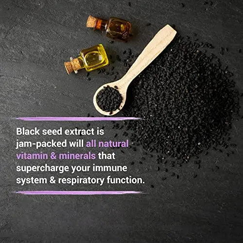 INFINITE AGE Dry Organic Black Seed Oil Extract Capsules - Nigella Sativa Seed Extract INFINITE AGE Au supplements