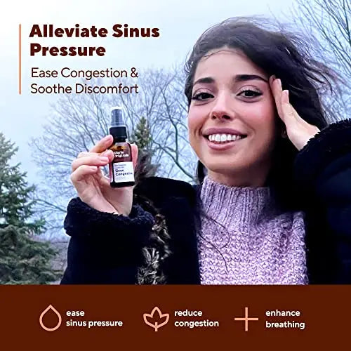Breathe Blend Essential Oil Sinus Spray | Best Therapeutic Grade Essential Oils for Sleep Marie Originals Au supplements
