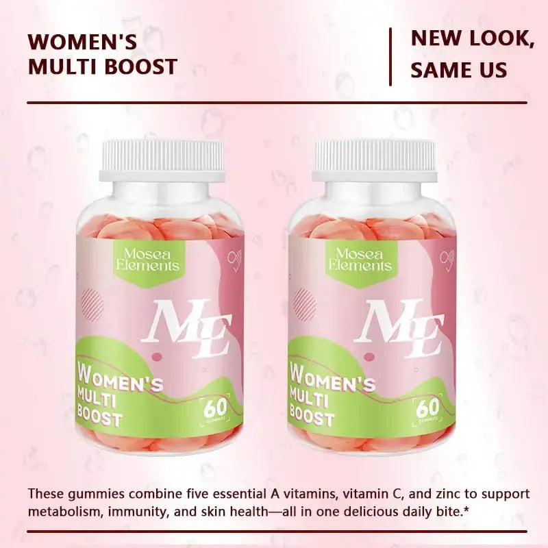 Methylated Multivitamin for Women Gummies，Inositol, Folate, Vitamins A C D3 E B12 K2, Herbal & Mineral Blend, Daily Vegan Gummy MOSEA ELEMENTS Au supplements