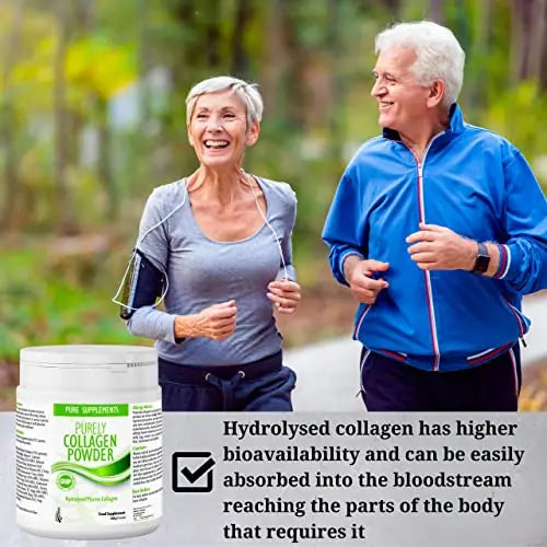 Collagen Powder Marine Supplement | Hydrolyzed Protein peptides with Hyaluronic Acid Vitamin C Biotin etc for Women Men Pure Food Supplements Au supplements
