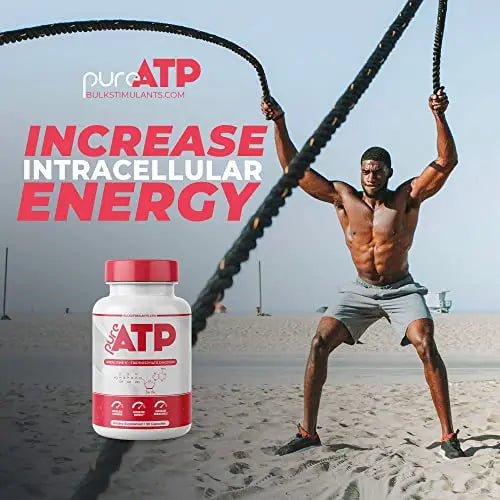 Pure ATP Capsules, Adenosine Triphosphate - Increase Energy, Endurance, Strength BulkStimulants.com Au supplements