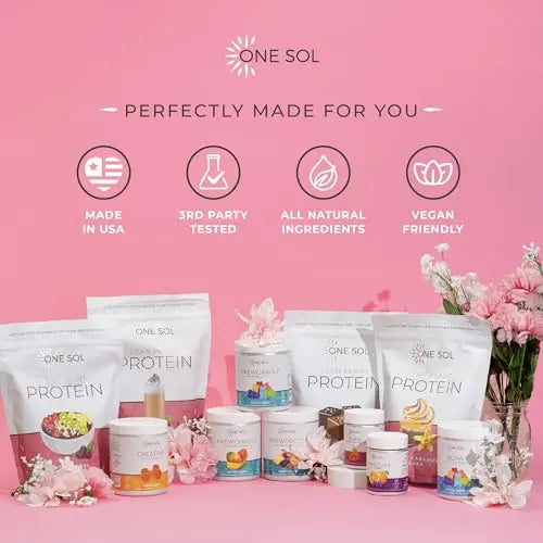 One Sol Protein Powder, Lean & Low Carb, No Bloating, Gluten Free, Lactose-Free One Sol Au supplements