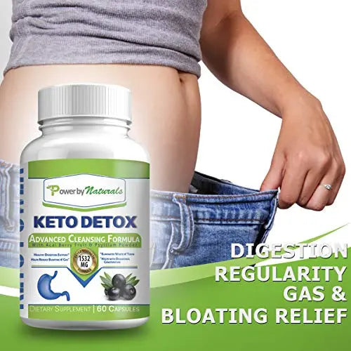 Power By Naturals Keto Colon Cleanser & Detox - Rapid Weight Loss Pills, Gut Health Power By Naturals Au supplements
