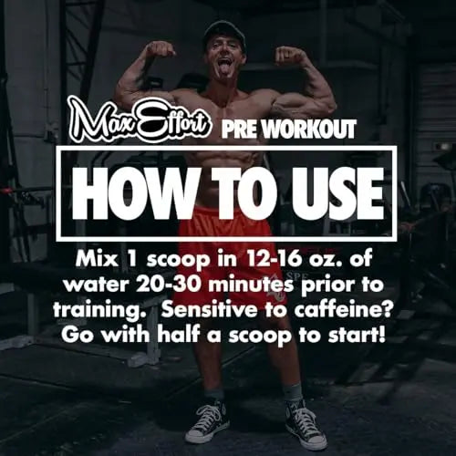 MAX EFFORT Muscle - Pre Workout Supplement, Energy and Focus, Insane Muscle Pump MAX EFFORT Au supplements