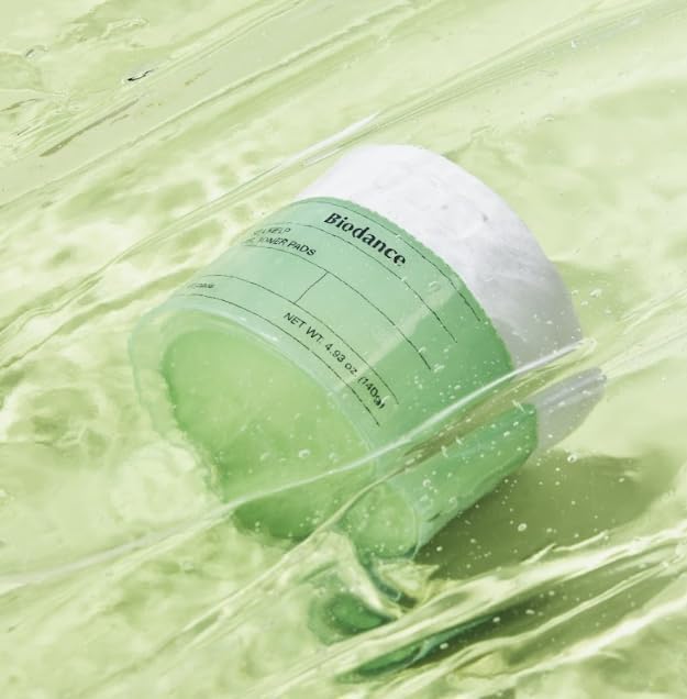 Biodance Sea Kelp Gel Toner Pads, Calming Toner Pads for Sensitive Skin, Oil & Sebum Control, Refreshing Blemish Care