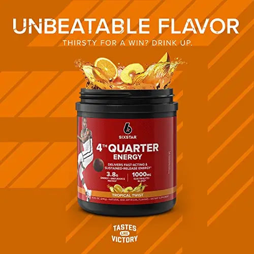Six Star 4th Quarter Energy Preworkout for Men & Women with Caffeine, Betaine, Taurine Six Star Au supplements