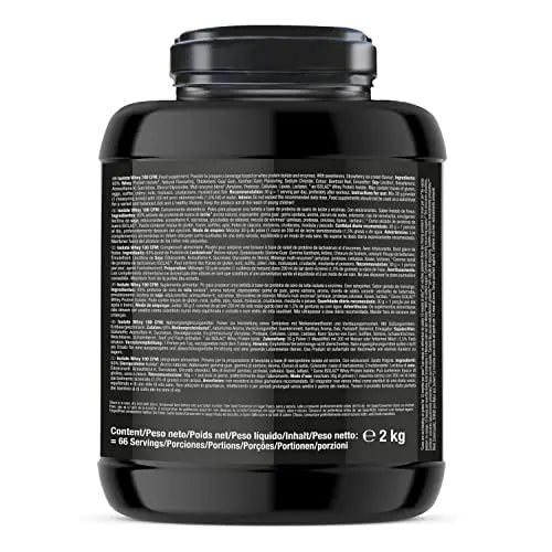 Weider Isolate Whey 100 CFM (2kg) Strawberry Ice Cream Flavour. Protein Powder with 25g Proteins Weider Au supplements