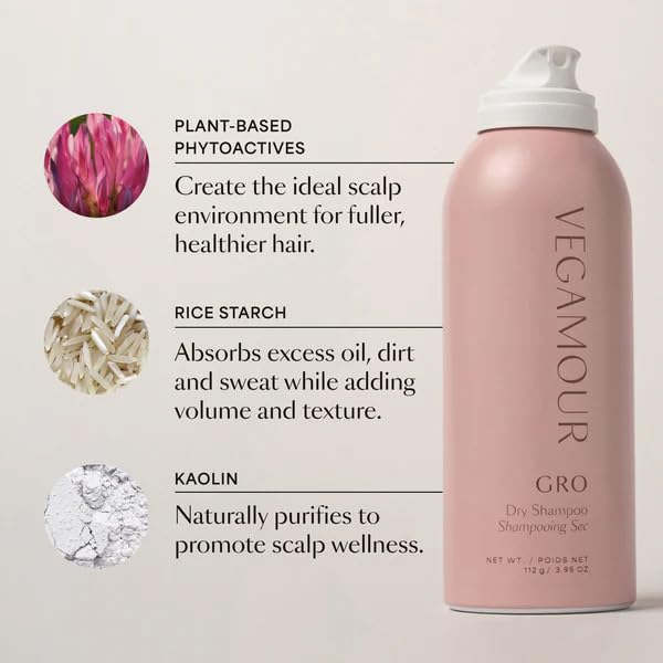 VEGAMOUR UPLIFT and Refresh Kit | Volumizing Dry Shampoo Spray Formulated Without Benzene, Supports Thicker Fuller Looking Hair | $50 Value VEGAMOUR Au supplements