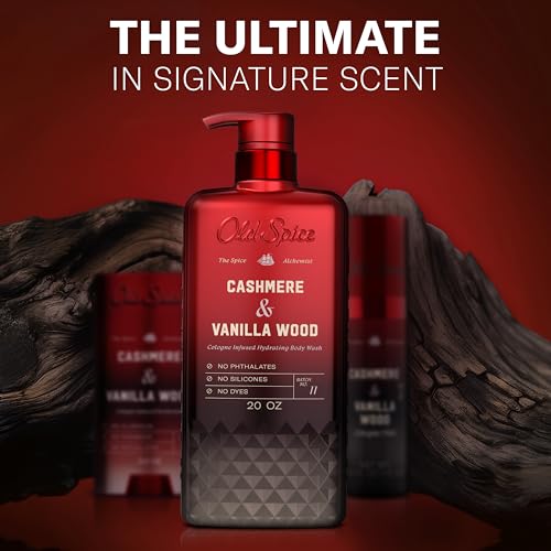 Old Spice Body Wash for Men, The Spice Alchemist Collection, 24/7 Cologne Infused Hydration, No Trade Off Formula