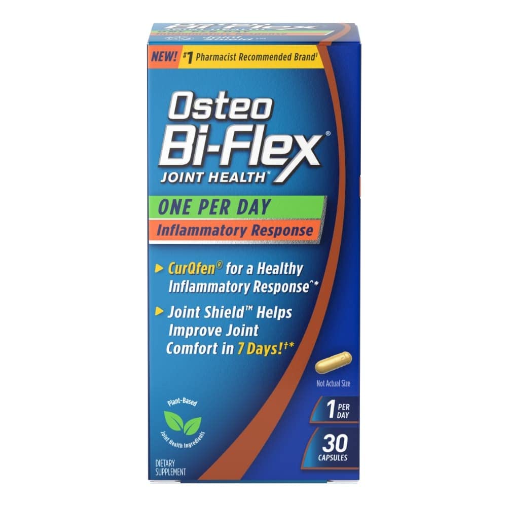 Osteo Bi-Flex One Per Day + Inflammatory Response Joint Health Supplement, Capsules, 30 Ct Osteo Bi-Flex Au supplements