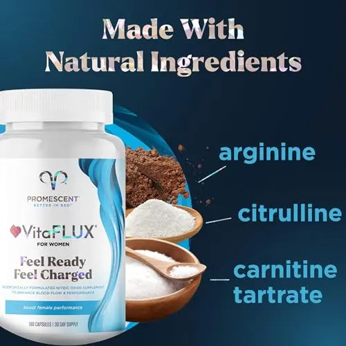 Promescent VitaFLUX Women's Nitric Oxide Booster Supplement, Boost Energy & Performance Promescent Au supplements