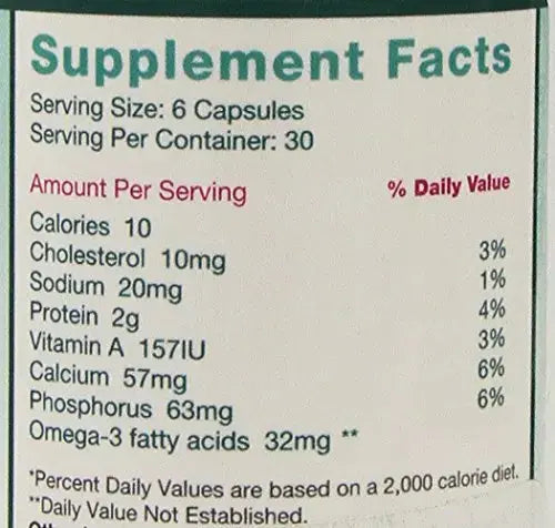 Seacure 180 Capsules Proper Nutrition Au supplements