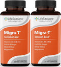 LifeSeasons Migra‑T - White Willow Bark, Magnesium, CoQ10 & Ginger - 60 Count (Pack of 2) LifeSeasons Au supplements