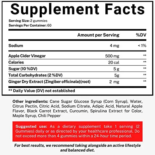 Apple Cider Vinegar Gummies with The Mother - ACV Gummies for Detox, Cleansing & Immune Support SIMPLE WONDERS Au supplements