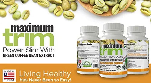 Most Effective Formulation MAXIMUMTRIM Garcinia CAMBOGIA with Green Coffee Bean Maximum Slim Au supplements