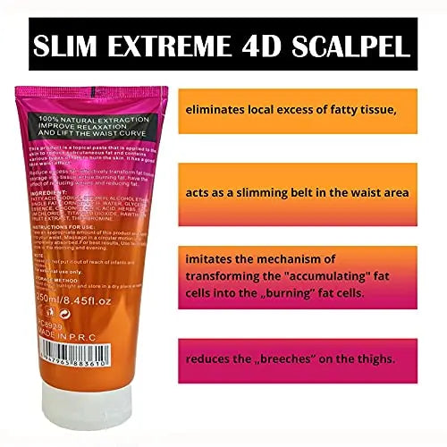 MYSHELL Hot Cream, Fat Burner Sweat Cream,Slimming Cream 250ml,Cellulite Treatment MYSHELL Au supplements