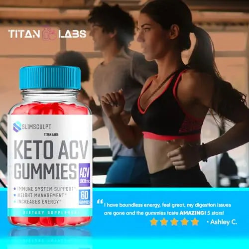 (2 Pack) Slimsculpt Keto ACV Gummies, Slim Sculpt Keto ACV Gummies Advanced Weight Loss 1000MG Titan Labs Au supplements