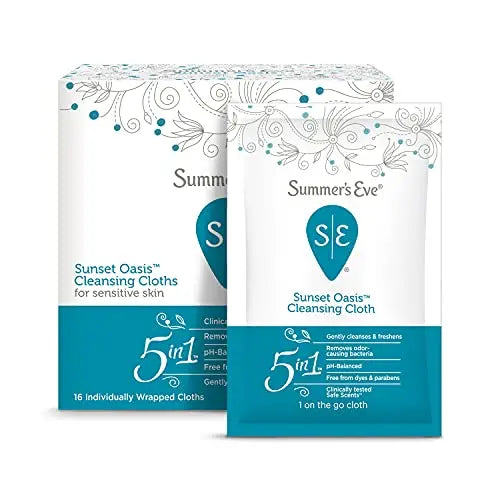 Summer's Eve Cleansing Wipes, Sunset Oasis, 16 count Summer's Eve Au supplements