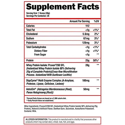 ALPHA LION Superhuman Whey Protein Powder, Great Tasting Pure Whey Protein Isolate ALPHA LION Au supplements