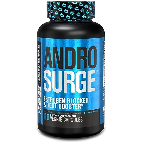 Jacked Factory Androsurge Estrogen Blocker & Testosterone Booster for Men -Grade Anti Jacked Factory Au supplements
