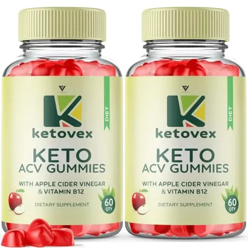 (2 Pack) Ketovex Keto Gummies for Weight Loss, Ketovex Keto ACV Gummies Advanced Fyvus Au supplements