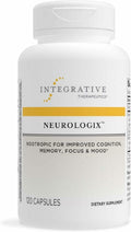 Integrative Therapeutics Neurologix - Brain Health Supplement* - Non-Stimulant Nootropic Supplement for Focus* - Memory Support* - Vegan, Gluten-Free & Dairy-Free - 120 Capsules (60 Servings) Integrative Therapeutics Au supplements