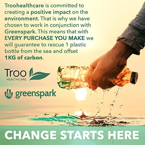 Troo Marine Collagen Supplement - 60 High Strength Capsules 1200mg Serving - Hydrolysed Marine Collagen Peptides with Vitamin C Troo Health Care Au supplements